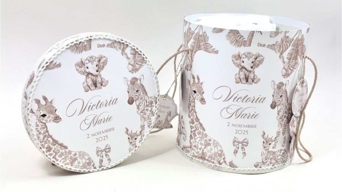 Trusou botez Dior Beige Nude Baby Safari tematică exotică și elegantă 26